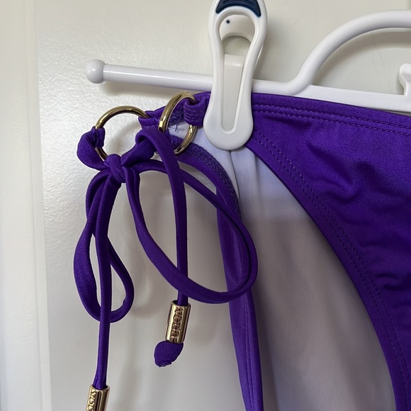 NWT Voda Swim Hoop String Bikini Bottom, L - Picture 6 of 13